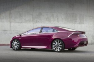 ด้านหลัง Toyota NS4 Concept