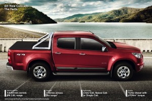 ด้านข้าง Holden Colorado 2012