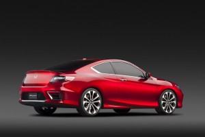 ด้านหลัง Honda Accord Coupe Concept 2012