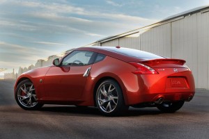 ด้านหลัง Nissan 370Z