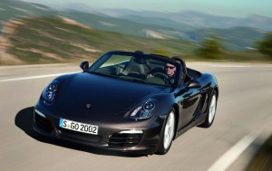 ด้านหน้า 2013 Porsche Boxster