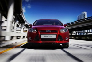 ด้านหน้า Ford Focus 2012