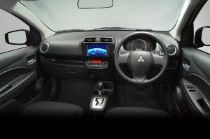 ภายใน Mitsubishi Mirage