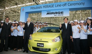 Mitsubishi Mirage Line-Off Ceremony