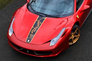 ด้านบน Ferrari 458 Italia China 20th Anniversary