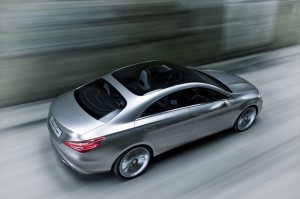 ด้านบน Mercedes Benz Concept Style Coupe