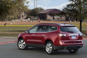 ด้านหลัง 2013 Chevrolet Traverse