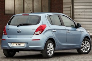 ด้านหลัง 2013 Hyundai i20