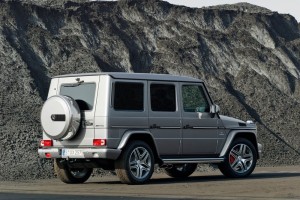 ด้านหลัง 2013 Mercedes Benz G63 AMG