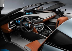 ภายใน 2013 BMW i8 Spyder Concept