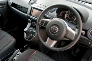 ภายใน Mazda2 Venture 2012