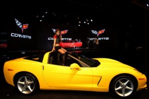 ด้านข้าง Chevrolet Corvette