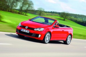 ด้านหน้า 2013 Volkswagen Golf GTI Cabriolet