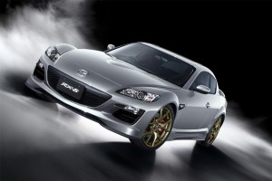 ด้านหน้า Mazda RX-8 Spirit R