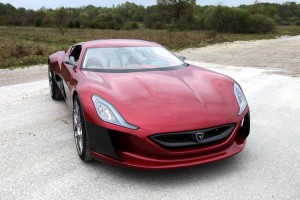 ด้านหน้า Rimac Concept One