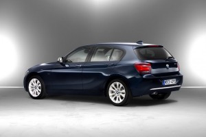 ด้านหลัง 2012 BMW 1-Series