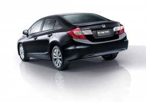 ด้านหลัง Honda Civic 9th Generation