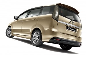 ด้านหลัง The New Proton Exora