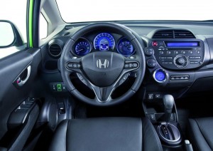 ภายใน Honda Fit Hybrid