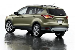 ด้านหลัง 2013 Ford Escape