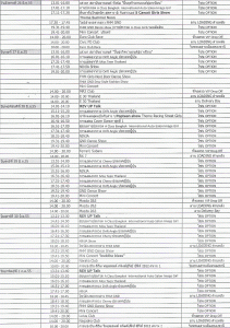 ตารางกิจกรรมงาน Bangkok Auto Salon 2012