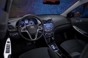 ภายใน 2013 Hyundai Accent