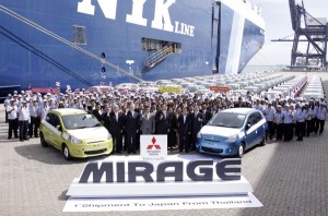 Mirage 1st Shipment  to Japan