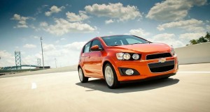 ด้านหน้า 2013 Chevrolet Sonic