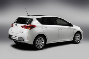 ด้านข้าง Toyota Auris 2012