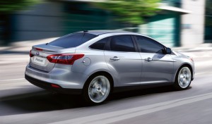 ด้านหลัง All-New Ford Focus 2013