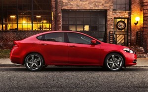 ด้านข้าง 2013 Dodge Dart