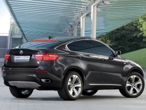 ด้านหลัง 2013 BMW X6