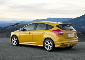 ด้านหลัง 2013 Ford Focus ST EcoBoost Turbo