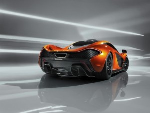 ด้านหลัง McLaren P1