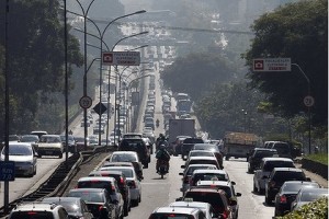 Sao Paolo Traffic Jam