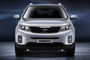 ด้านหน้า Kia Sorento 2013