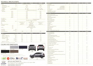 Hyundai-Tucson-Specification