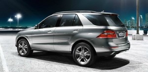 ภายใน Mercedes-Benz M-Class 2012