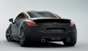 ด้านหลัง Peugeot RCZ R 2013