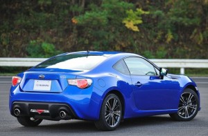 ด้านหลัง Subaru BRZ STi 2013