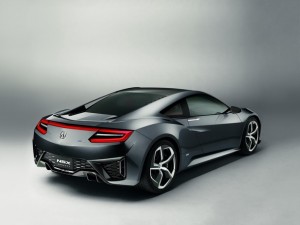 Acura-NSX-Rear