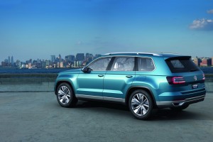 ด้านหลัง Volkswagen CrossBlue Concept