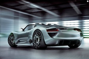 ด้านข้าง Porsche 918 Spyder