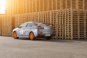 ด้านหลัง Mitsubishi EVO X By SchwabenFolia