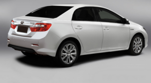 ด้านหลัง Toyota Corolla 2014