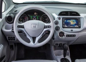 ภายใน Honda Fit EV 2013