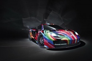 McLaren MP4-12C แต่งสีแนวสายรุ้ง