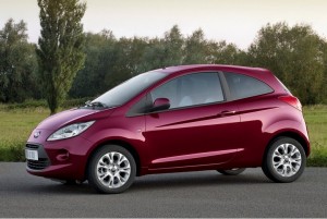 Ford Ka city car - Side