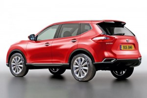 ด้านหลัง Nissan Qashqai 2014