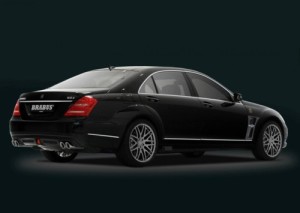 ภายในห้องโดยสาร Mercedes-Benz S600  